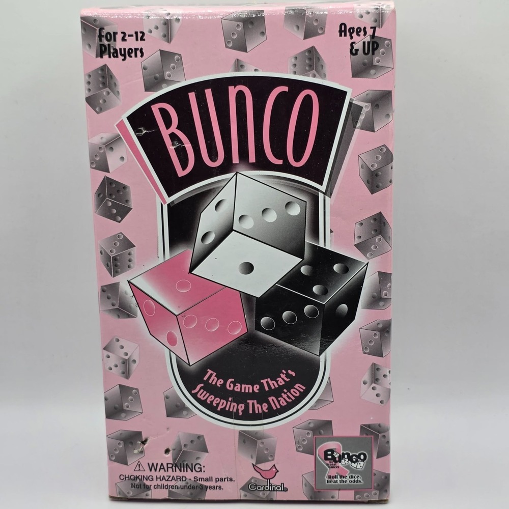 Bunco Dice Game Cardinal New & Sealed 2005 Edition Family Fun